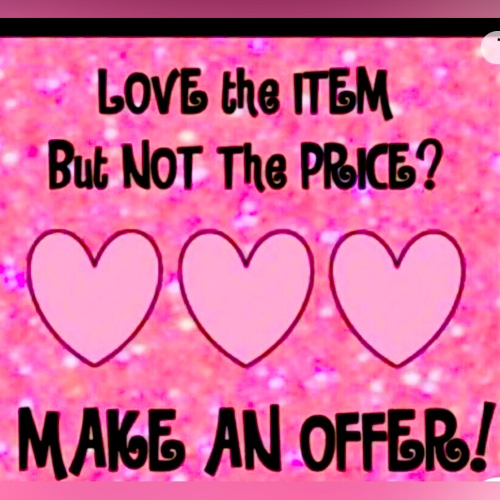 All reasonable offers will be considered.